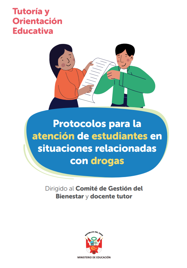 Protocolos para la atención de estudiantes en situaciones relacionadas con drogas